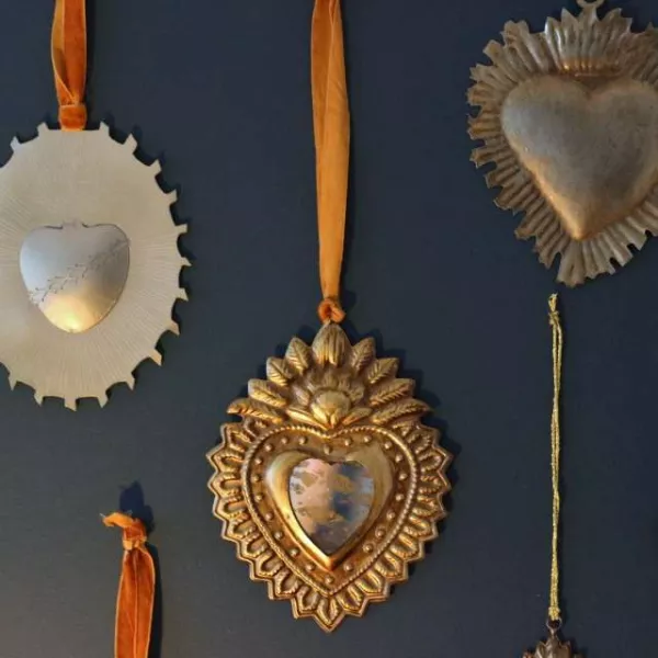Miroir Coeur Ex-Voto