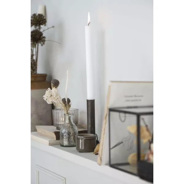 Longues Bougies Blanches