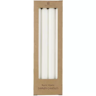 Longues Bougies Blanches