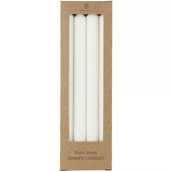 Longues Bougies Blanches
