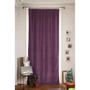 Rideau Velours Violet