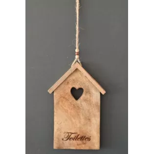 Plaque De Porte Toilettes Cosy Décoration de Charme
