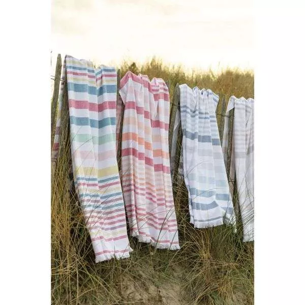 Drap de Plage Rayures Vivaraise