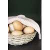 Panier osier ambiance Cosy
