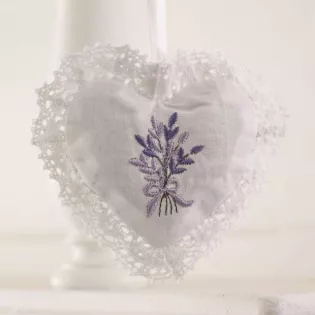 Coeur Coussinet parfumé à suspendre