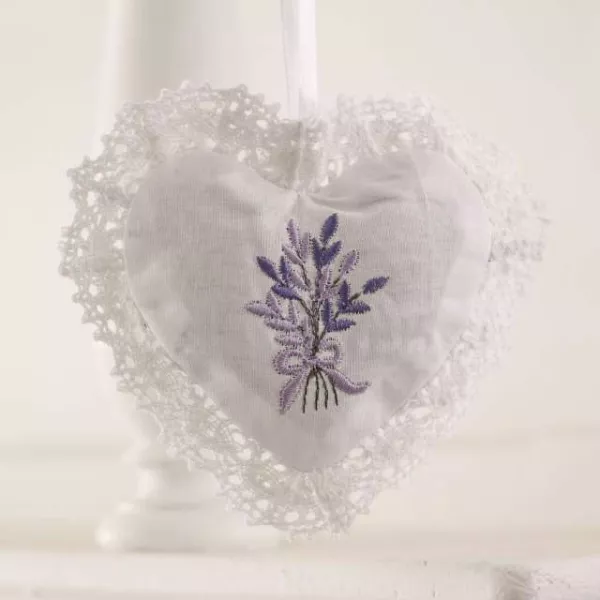 Coeur Coussinet parfumé à suspendre