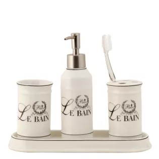 Accessoires de Salle de Bain Retro Chic