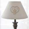 abat-jour Shabby Chic Blanc