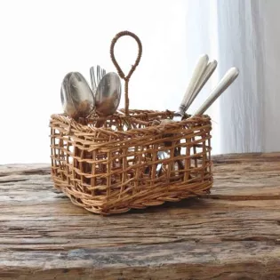 Paniers Osier Naturel Chic