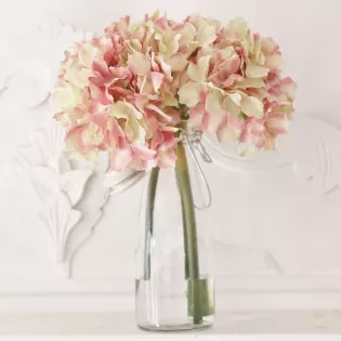 Hortensia Artificiel Rose