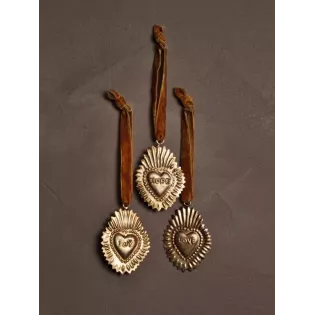 Ex Voto coeurs dorés