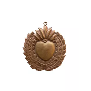 Ex Voto Chehoma Coeur Métal