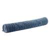 Tapis de bain bleu style hammam