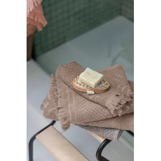 Linge de Toilette Zoe de Vivaraise Chamois