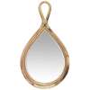 Petit Miroir Bambou naturel