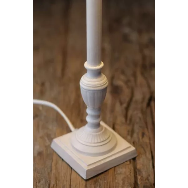 Lampe de chevet Style Ancien Abat-Jour Fleuri