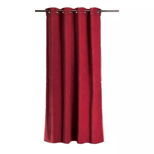 Rideaux Velours Rose Framboise
