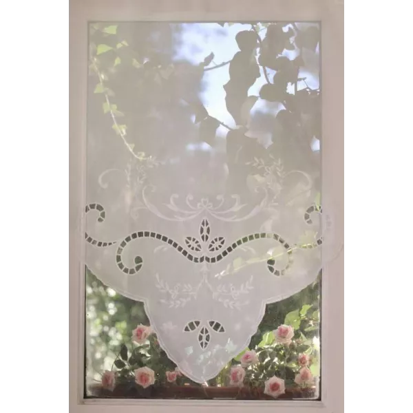Rideaux Brise-bises Dentelle Shabby-Chic