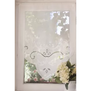 Rideaux Brise-bises Dentelle Shabby-Chic