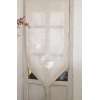 Petit Voilage de Cuisine Vichy Beige Rustique