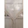 Petit Voilage de Cuisine Vichy Beige Rustique