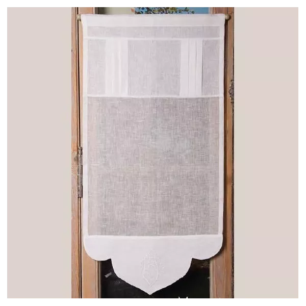 Brise-vue Lin style ancien Broderie