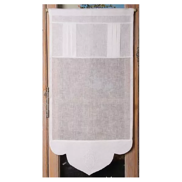 Brise-vue Lin style ancien Broderie