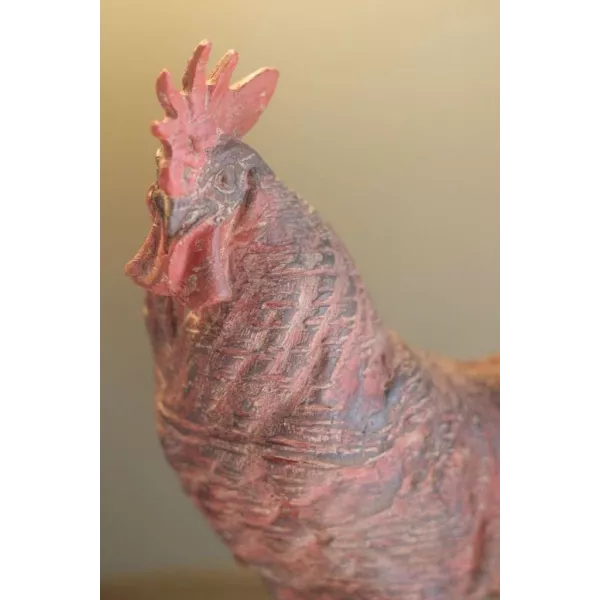 Coq Déco Cuisine de Campagne en résine