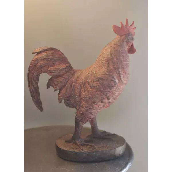 Coq Déco Cuisine de Campagne en résine