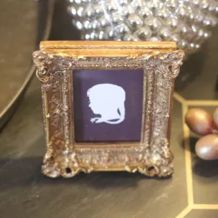 Petit Porte-Photo Cadre Baroque