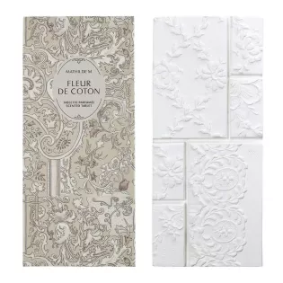 Parfum d'armoire Tablette Fleur de Coton Mathilde M