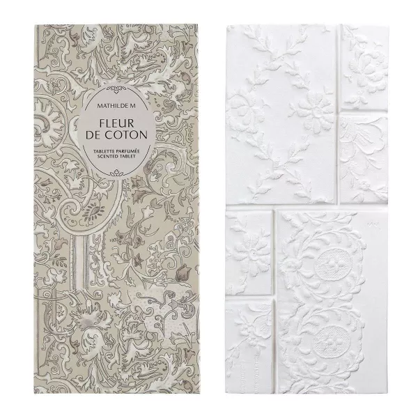 Parfum d'armoire Tablette Fleur de Coton Mathilde M