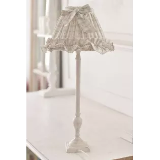 Lampe de chevet Style Ancien Abat-Jour Fleuri