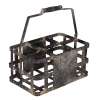 Panier Porte Bouteilles Style Rétro Métal 