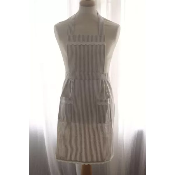 Tablier Cuisine Dentelle Brodée