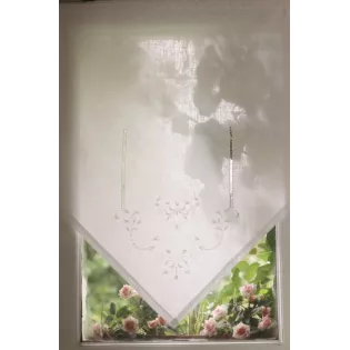 Rideaux Brise-Bises Shabby Chic Fleurs