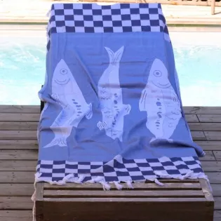 Foutas de Plage Sardine Chic