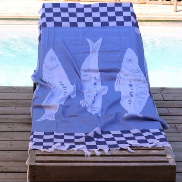 Foutas de Plage Sardine Chic