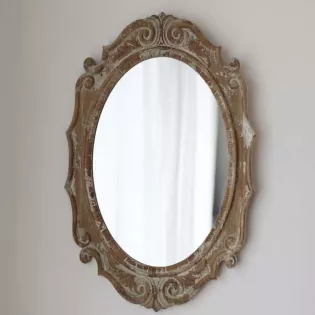 Miroir Blanc Mariclo