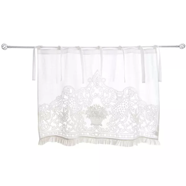 Cantonniere Rideau Dentelle