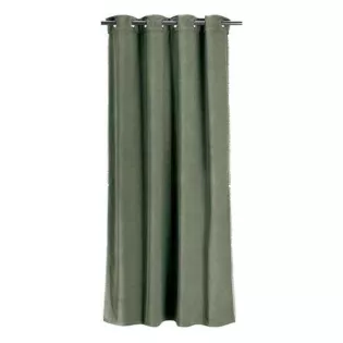 Rideau Velours Vert