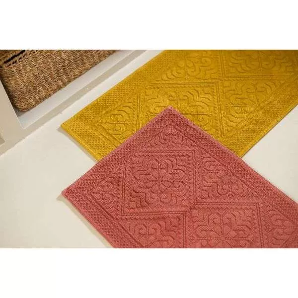 Tapis de bain Enzo Safran de Vivaraise