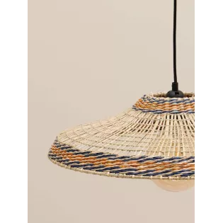 Lustre  Suspension Rotin Bohème-Chic Petit Diametre