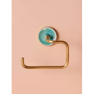 Dérouleur papier Toilette Laiton