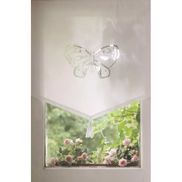 Petit Voilage fenêtre maison bucolique