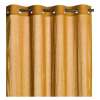 Rideau Voilage Lin et Coton Bronze Vivaraise