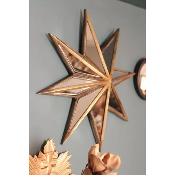 Miroir Etoile Vintage