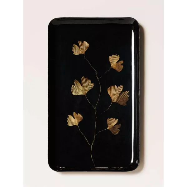 Vide Poche Noir Laqué Cosy Chic