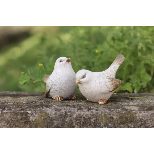 Oiseaux Résine Déco Jardin