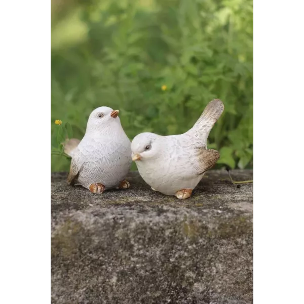 Oiseaux Résine Déco Jardin